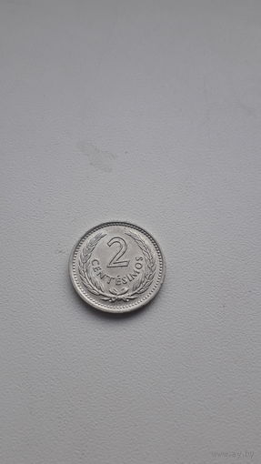 УРУГВАЙ 2 сентесимо 1953 год