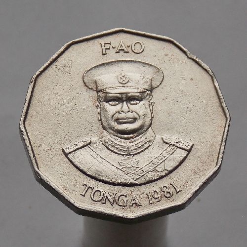 Тонга 50 сенити 1981