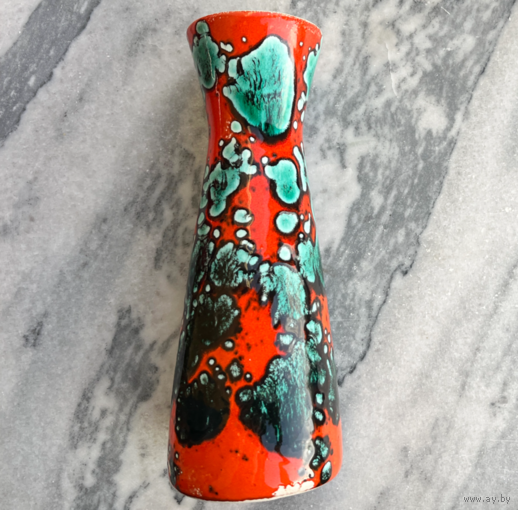 Ваза Германия винтаж керамика 18см