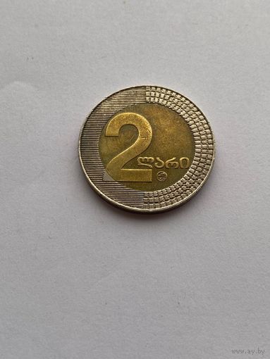 2 лари, 2006 г., Грузия