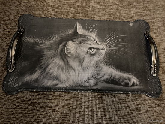 Поднос дерево 43х23 см