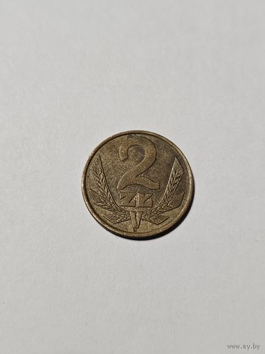 Монета ,,2 злотых'' Польша 1978 г.