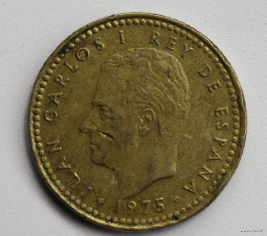 Испания, 1 песет, 1975 год