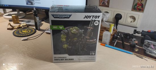 Warhammer 40000 Ork Kommandos Snipa Boy BalrruKK by JoyToy