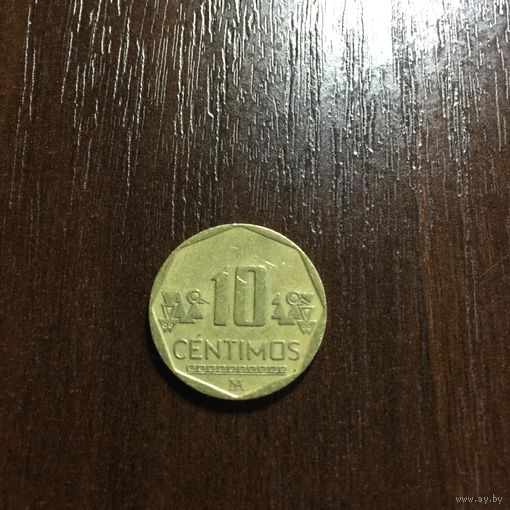 Перу, 10 сантимов 2015