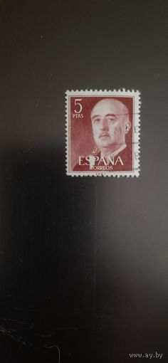 Испания. Ф.Франко. 1955г. гашеная