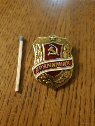 Значок "Дружинник"