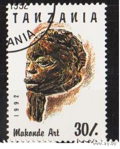 Танзания. 1992. Резьба по дереву.