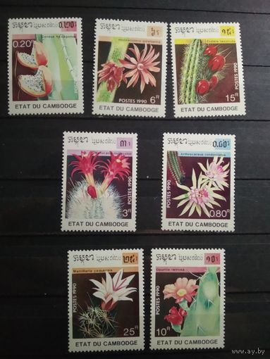 Камбоджа. 1990 г. Кактусы.