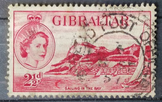 Гибралтар 1953г. Британские колонии