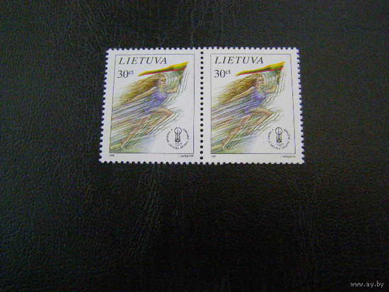 СПОРТ Литва 1995г. 1м. ** MNH Литовские игры  Mi:LT 588