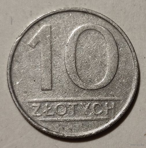 Польша 10 злотых, 1987 (14-12-5)
