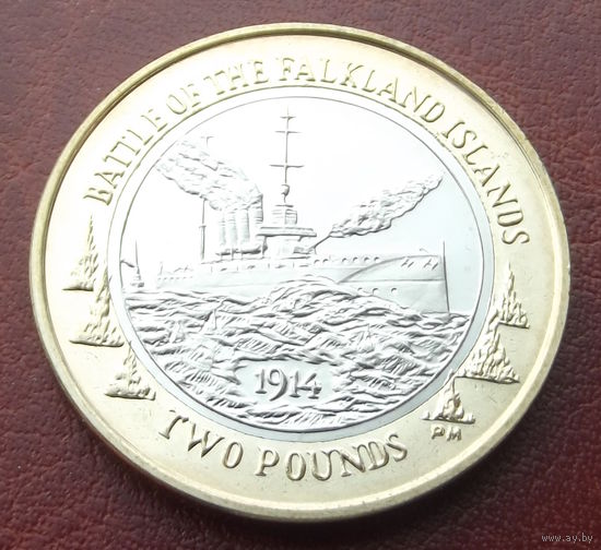 Фолклендские острова. 2 фунта 2014