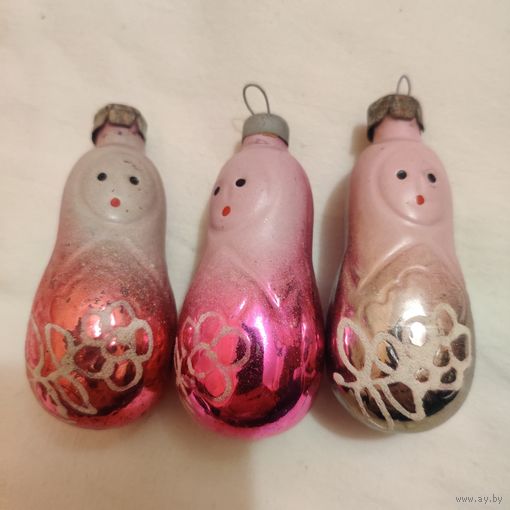 Ёлочные игрушки Матрёшка одним лотом