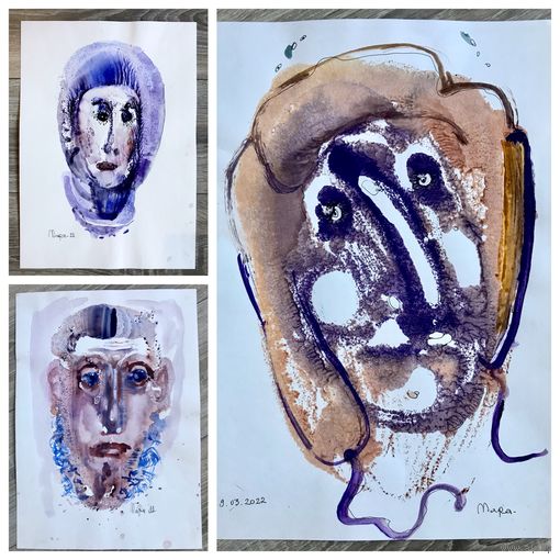 А.Мара (А.А.Марочкин). Акварели