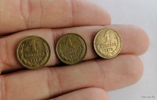 1 копейка СССР 1975г
