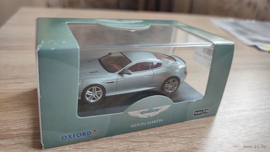 Oxford 1:43. Aston Martin DB9 Coupe 2013, silver.