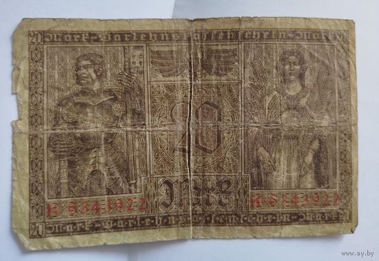 20 марок 1921