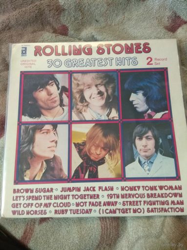 Rolling stones. 30 greatest hits. 2 LP. Италия.