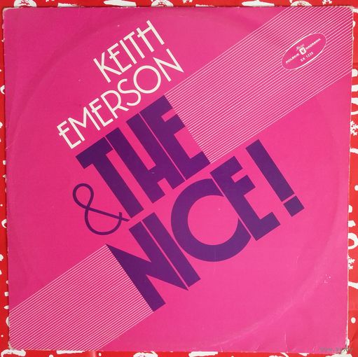 LP Keith Emerson & The Nice - Autumn '67 - Spring '68 (1975) Psychedelic Rock, Prog Rock