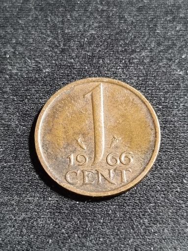 Нидерланды 1 цент 1966