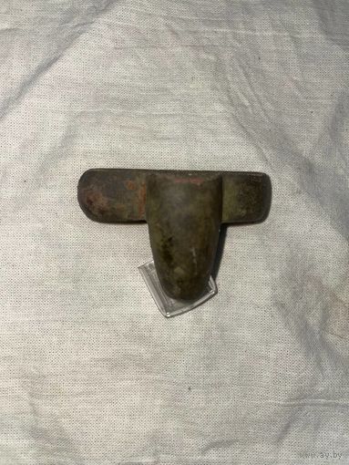 Нижняя обоймица для штыка с ножен шашки, Клеймо А