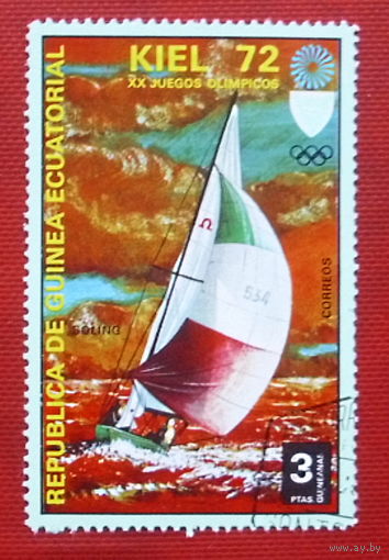 Экваториальная Гвинея. Спорт. ( 1 марка ) 1972 года. 6-8.