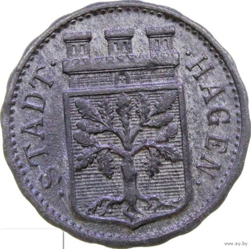 РАСПРОДАЖА!!! - ГЕРМАНИЯ ХАГЕН 10 пфеннигов 1917 год