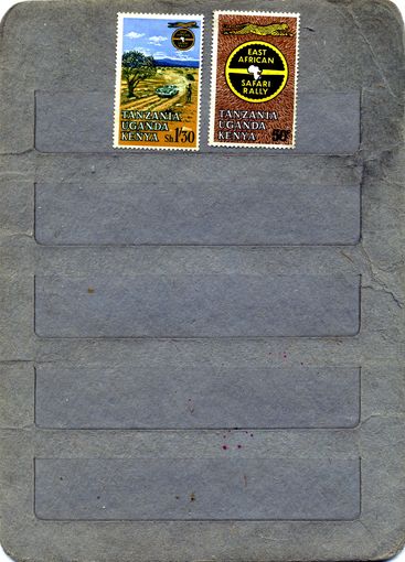 КЕНИЯ, УГАНДА, ТАНГАНЬИКА (Англ. ) ФАУНА, РАЛЛИ,   3м   по 1,50 шт