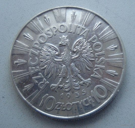 10 злотых 1935 год. (2)