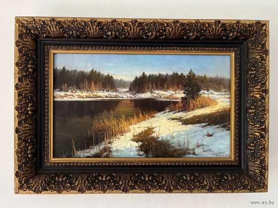 Бобрович А. Картина холст масло 1997г 45х65см с рамой
