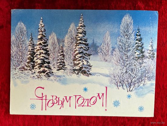 С новым годом! Подписана. 1984 год. С. Куприянов.