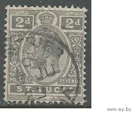 Сент-Люсия. Король Георг V. 1921г. Mi#70.