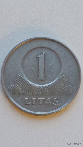 Литва. 1 лит 2002 года.