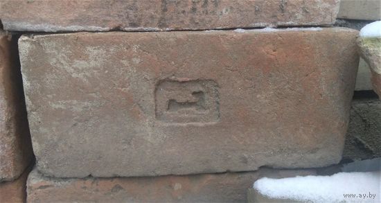 Цэгла L - 2 (кирпич старинный, клеймо)