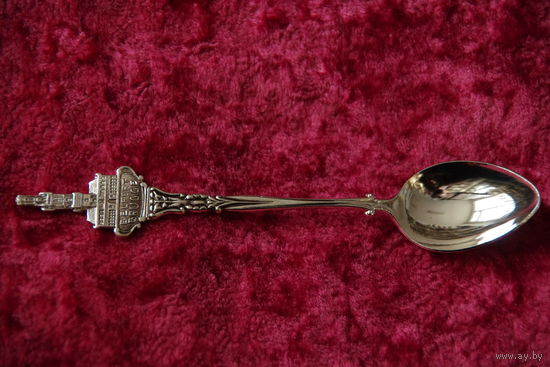Ложка с серебрением сувенирная коллекционная  В9