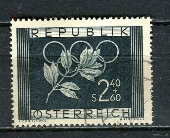 Австрия - 1952 - Летние Олимпийские игры - [Mi. 969] - полная серия - 1 марка. Гашеная.  (Лот 1HO)-T2P12