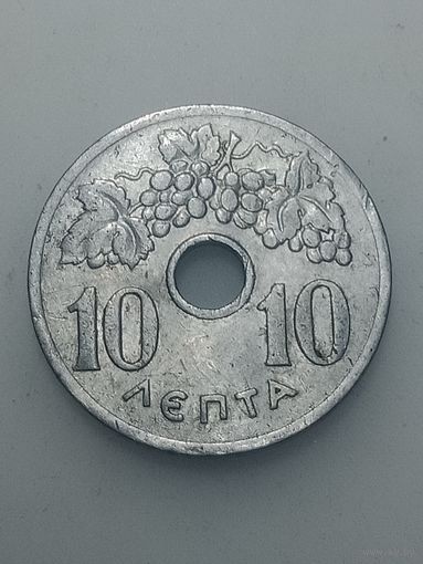 Греция 10 лепта 1959 года .