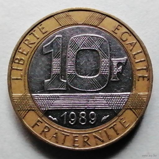 10 франков 1989 Франция