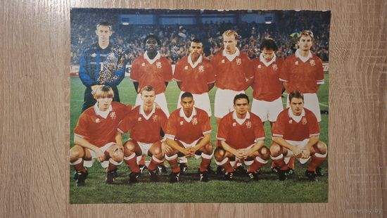 Постер Из журнала Дон Балона ЕВРО 1996 Голландия