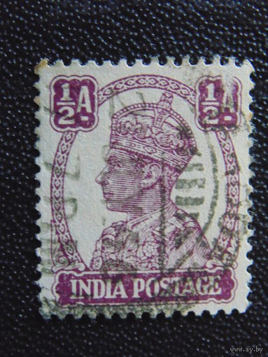 Британская Индия 1941 г. Король Георг VI.