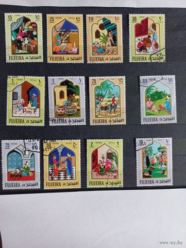 Арабские сказки 1001 ночи. Фуджейра. 1967