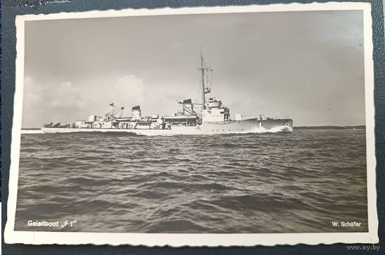 GELEITBOOT "F1" фото 1935 , корабль известный как  Jagd