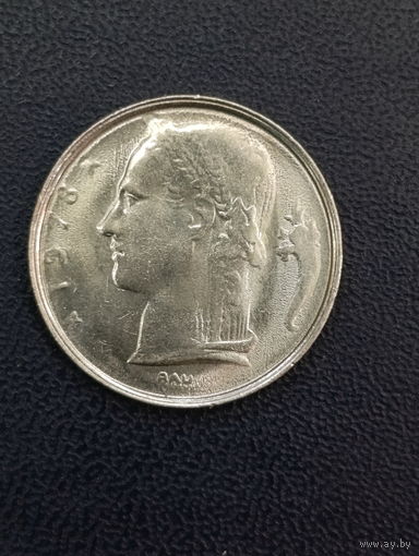 Бельгия 5 франков 1978г.