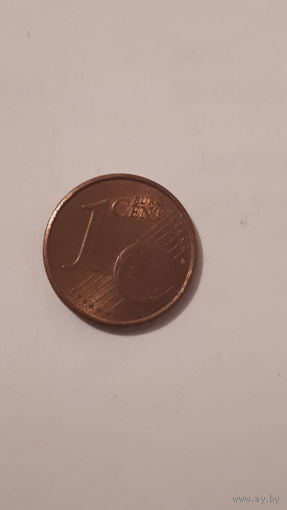 1 евро цент Ирландия 2002