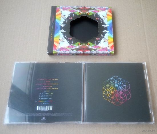 COLDPLAY - A Head Full Of Dreams (CD ENGLAND 2015 со слипкейсом)