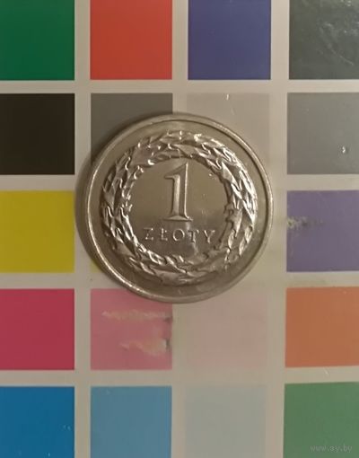 Польша 1 злотый 2018
