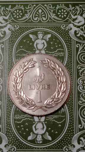 Ливан 1 ливр 1980