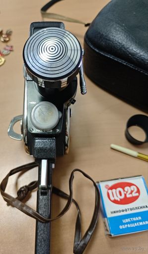 Видеокамера - Кварц Экспорт, Метеор - 2. Исправный, комплектный. СССР