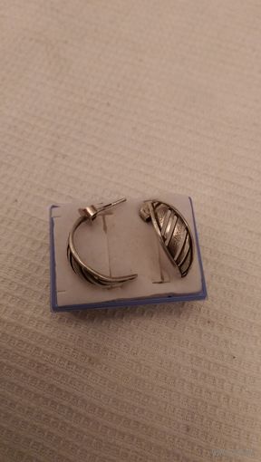 Серьги.875пр.